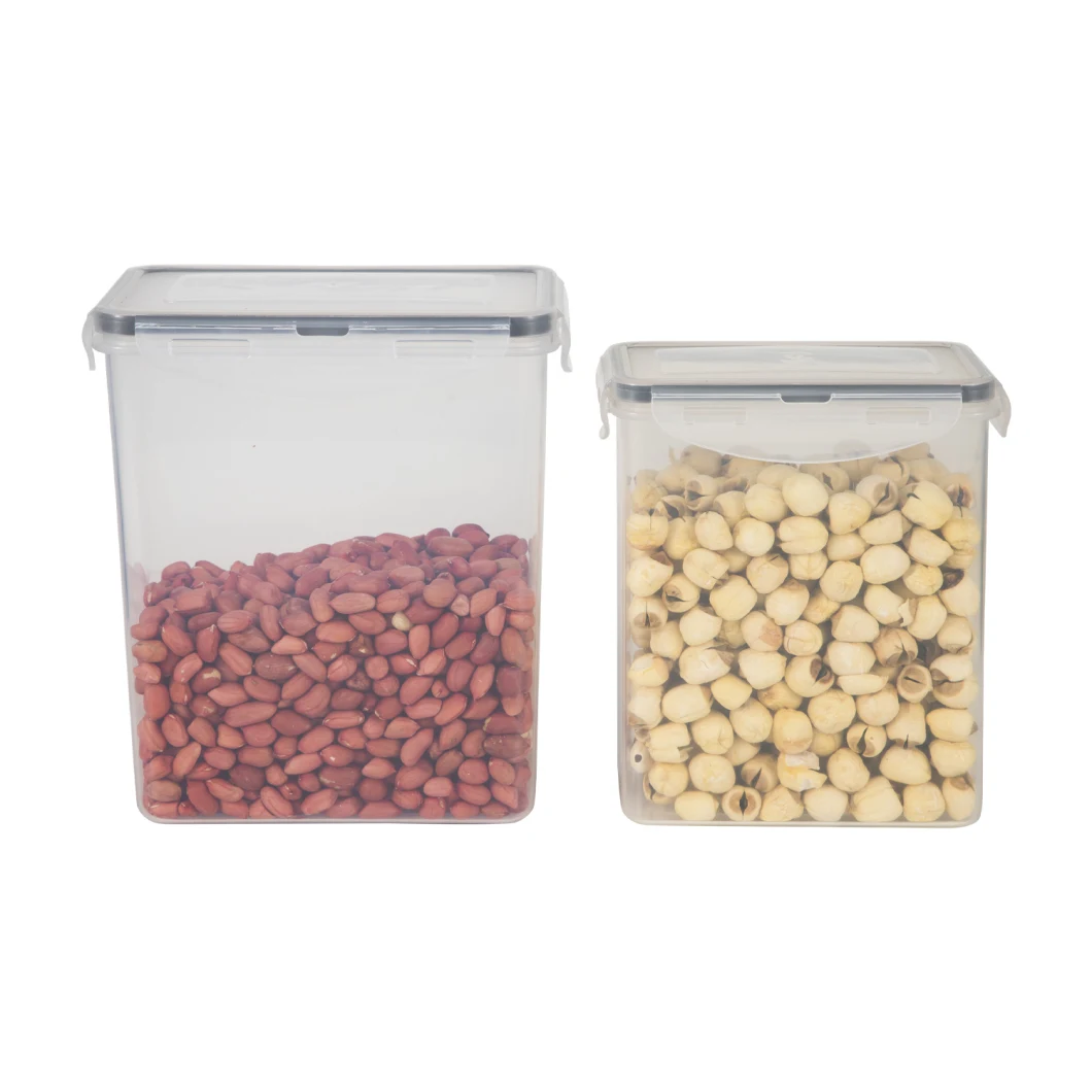 Factory Wholesales PP Crisper Household Plastic Container Preservation Box