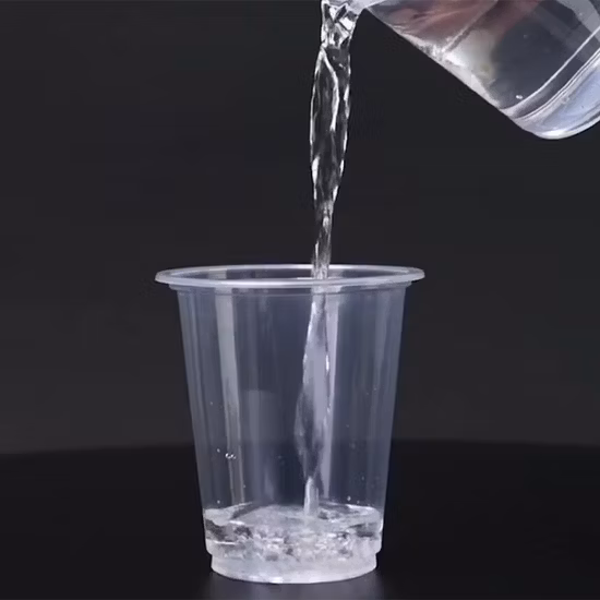 冷たい飲み物用のカスタマイズされたロゴカラーの卸売使い捨てPPプラスチック湯カップ